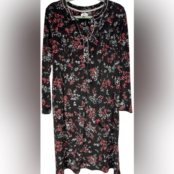 Aria Other - Aria Floral Long Sleeve Nightgown